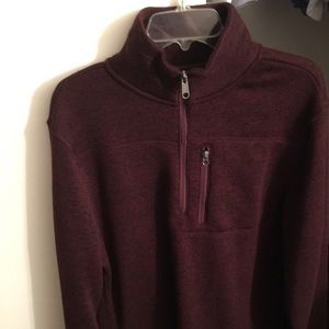 Maroon fleece